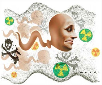 Illustration for article titled Warning To Dudes: Cigarettes And Booze Can Mangle Your Sperm