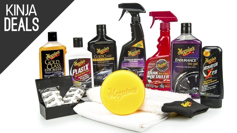 Illustration for article titled Keep Your Car Showroom-Shiny With This Discounted Detailing Kit