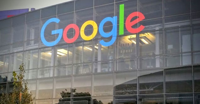The Googleplex Is Already Sporting the New Logo