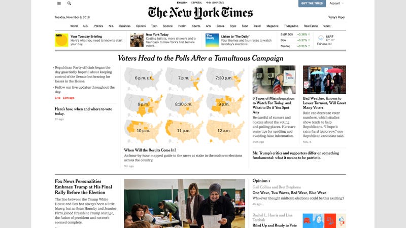 Illustration for article titled Score! ‘The New York Times’ Has A Bunch Of Fresh New Articles Today