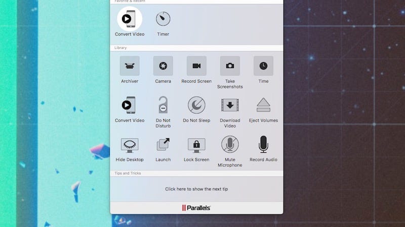 photo of Parallels Toolbox Crams a Bunch of One-Click System Tools Into Your Mac's Menu Bar image