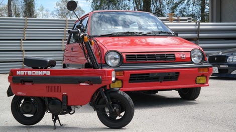 honda city motorbike