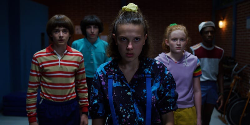 Noah Schnapp, Finn Wolfhard, Millie Bobby Brown, Sadie Sink, Caleb McLaughlin