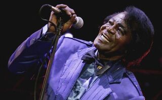 James Brown performs at the HM Tower of London Festival of Music’s inaugural jazz-and-opera festival at HM Tower of London July 4, 2006.Gareth Cattermole/Getty Images