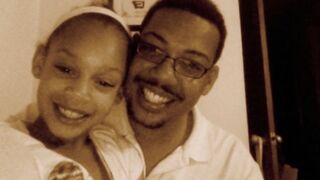 Proud papa Abdul Ali (right) and daughter Kayla