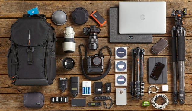 Here’s What a Photo Pro Brings in His Backpack