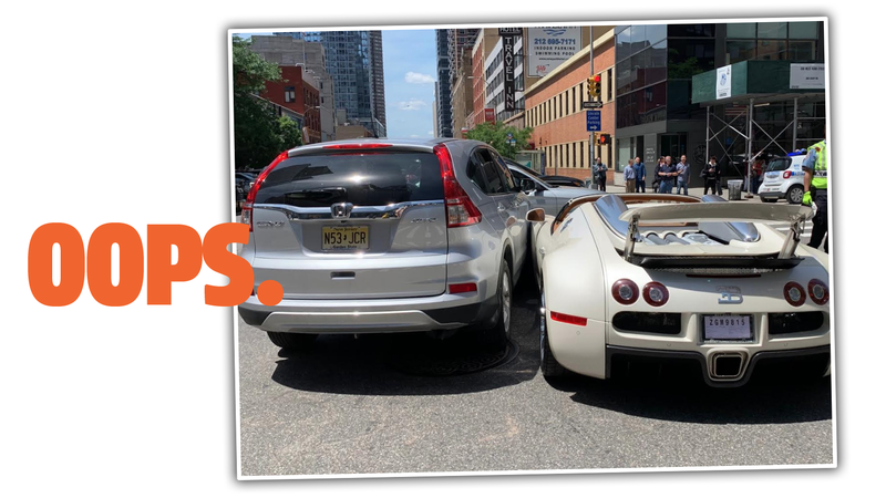 Tracy Morgan Buys A Used Bugatti Only To Get It Sideswiped