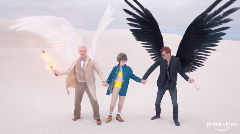 Good Omens In A New Trailer The Apocalypse Is An Epic Party 8150