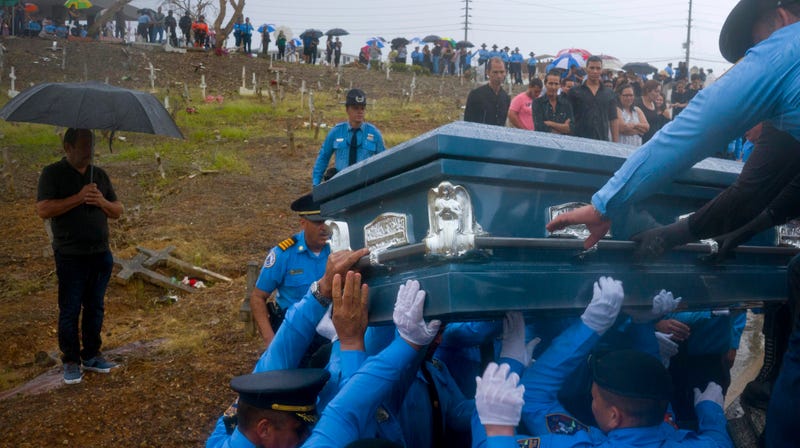 Some deaths were more quickly attributed to Hurricane Maria—like that of Officer Luis Angel Gonzalez Lorenzo.