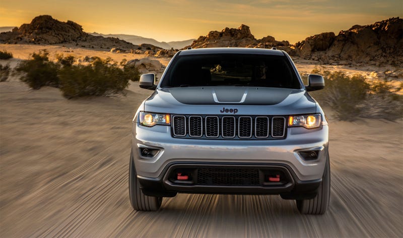 2017 Jeep Grand Cherokee Trailhawk This Is It What Is It About Red Tow Hooks That Turn Me On Image