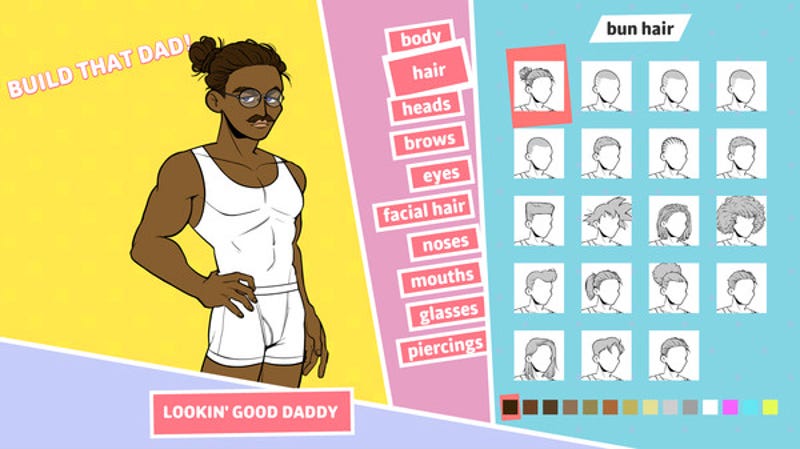 Image result for dream daddy character creator