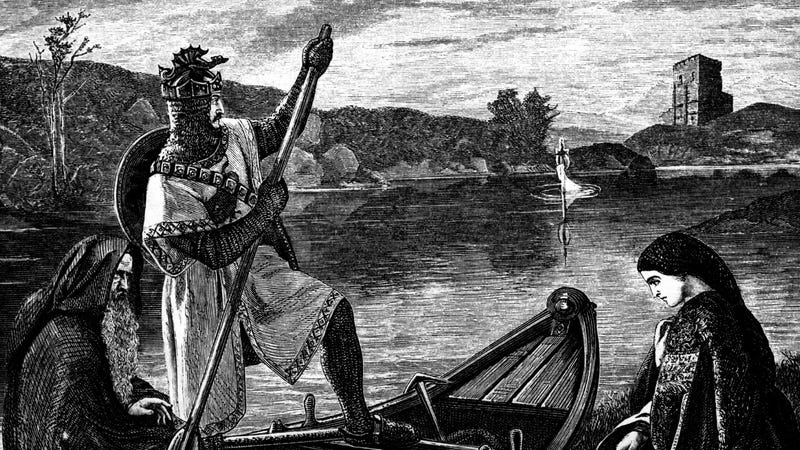 Illustration for article titled The only good thing is this op-ed from the child who pulled a 1,500-year-old sword from a lake