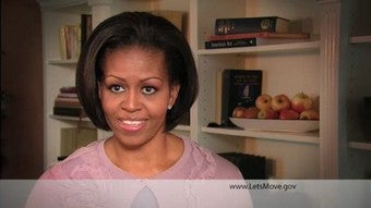 Illustration for article titled "Let's Move:" Michelle Obama's Anti-Obesity Program Looks Promising