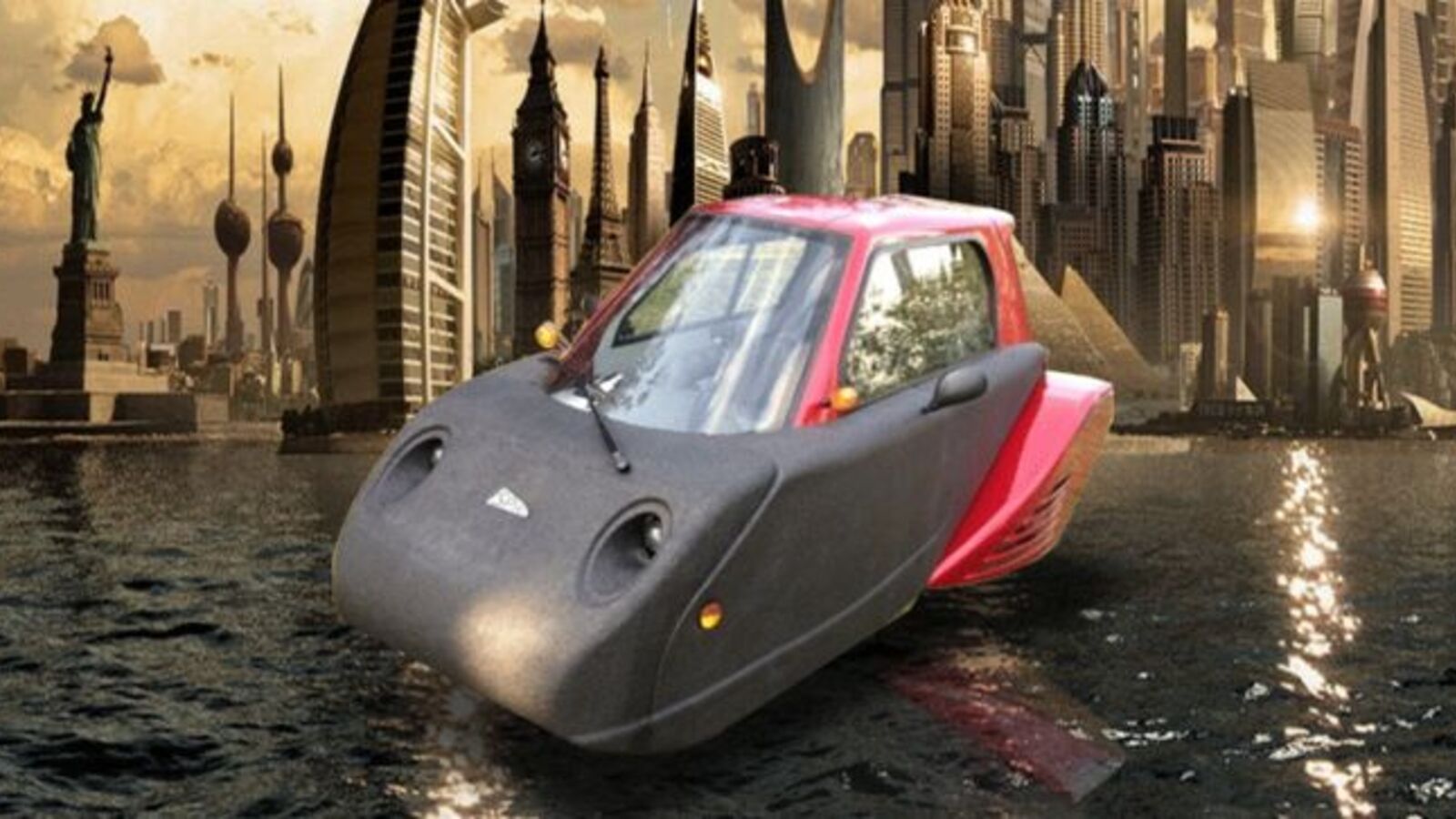 What It's Like To Drive A Car Made Of Styrofoam