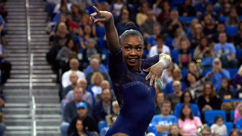 (Photo: Don Liebig/UCLA Gymnastics on Twitter)