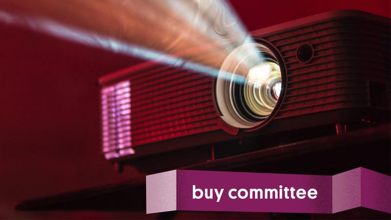 Illustration for article titled Buy Committee: Should My Boss Buy a Projector?