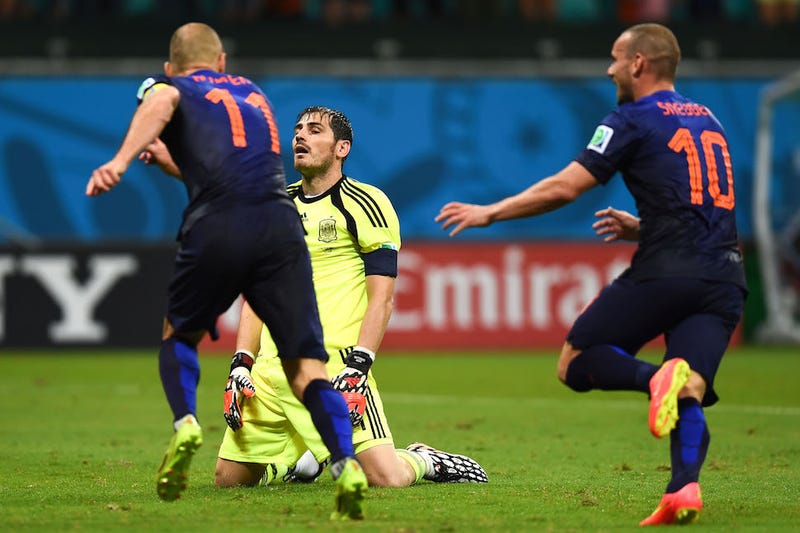 Illustration for article titled Can Spain Redeem Themselves After The Netherlands Thrashing?