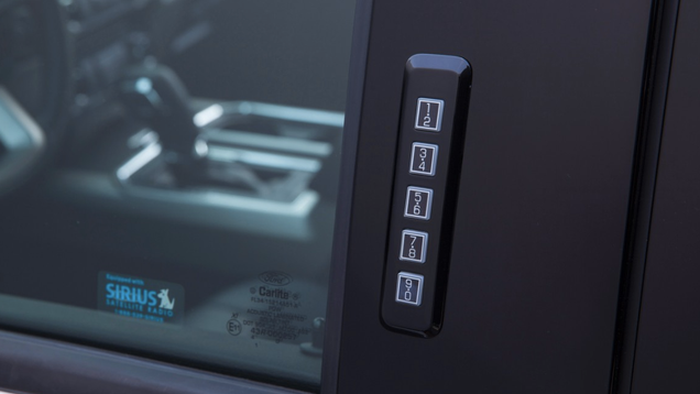 Ford keypad entry system