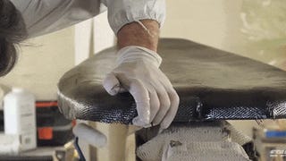 Making a homemade carbon fiber hydrofoil and kiteboard is really impressive