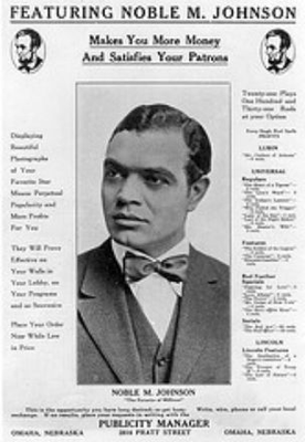 Noble Johnson in poster (via flickr.com)