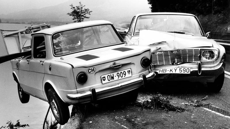 The Hyper Aesthetic Car Crash Photos Of Arnold Odermatt