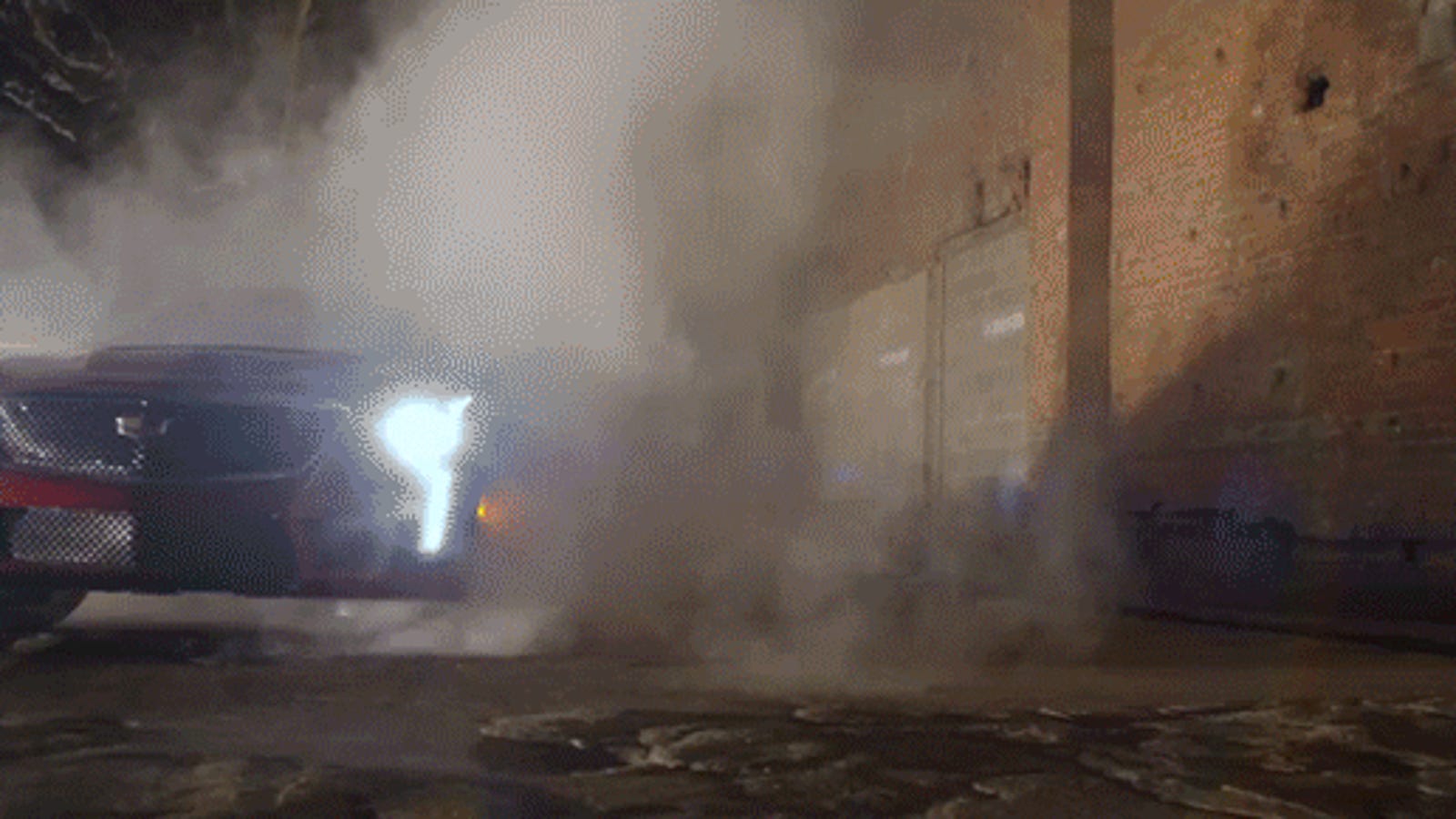 Here Is The Smoky 2016 Cadillac CTSV Burnout You've Been Waiting For