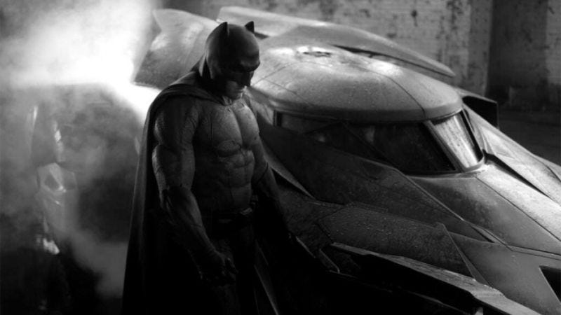 Illustration for article titled Batman V. Superman runs away from Captain America