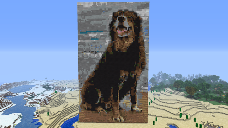 The Best Minecraft Dog You Ll See Today