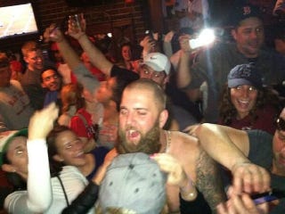 Illustration for article titled Mike Napoli Had A Wild, Drunken, Shirtless Saturday