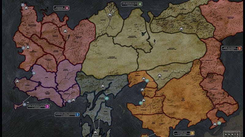 Slaver's Bay, anyone? The non-Westeros part of the map