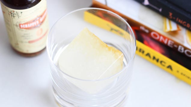 Freeze Bitters Into Ice Cubes for a Drink That Evolves