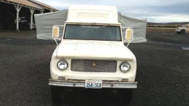 Illustration for article titled Sweet Baby Jesus Is Anything Cuter Than An International Scout Camper?