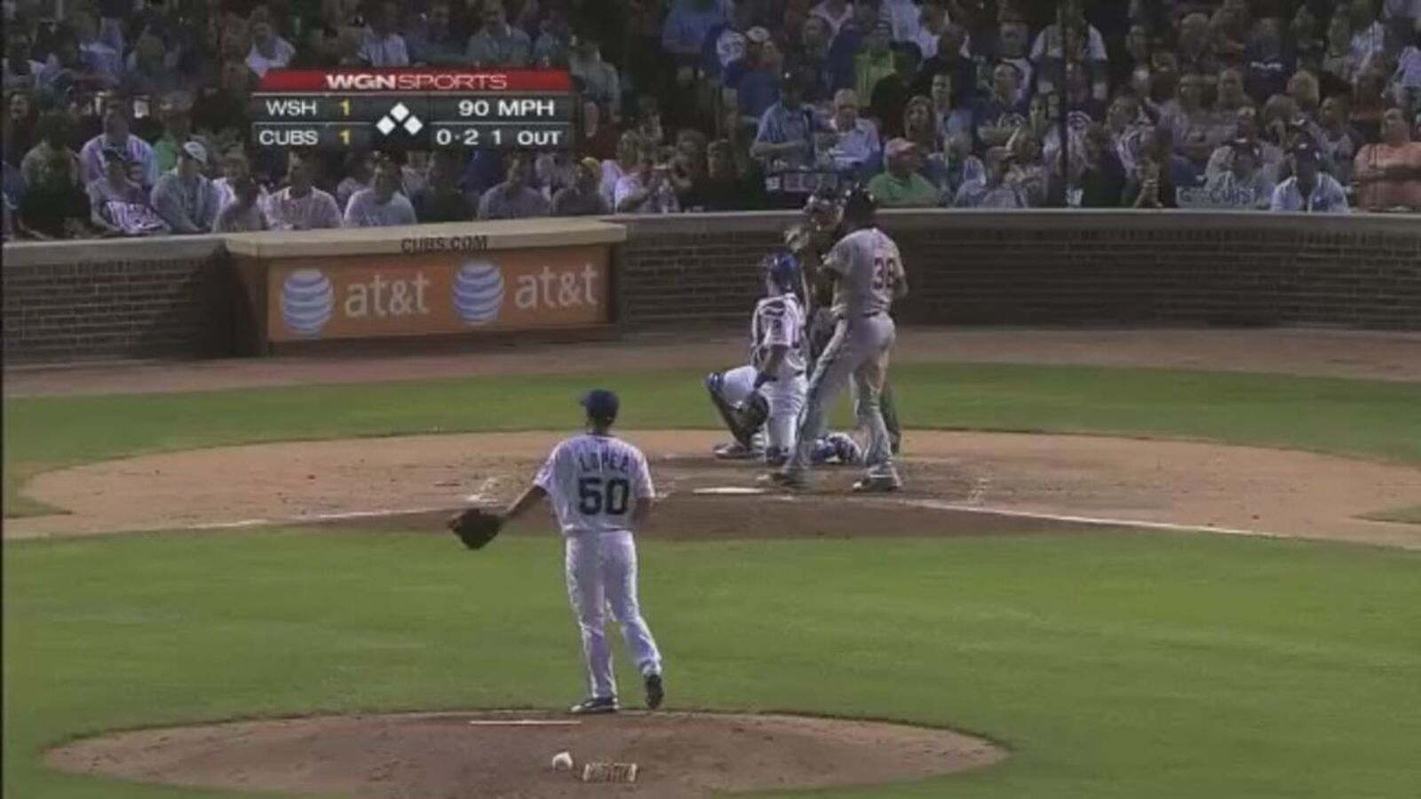 Cubs Fan Catches Foul Ball, Does Not Drop Baby