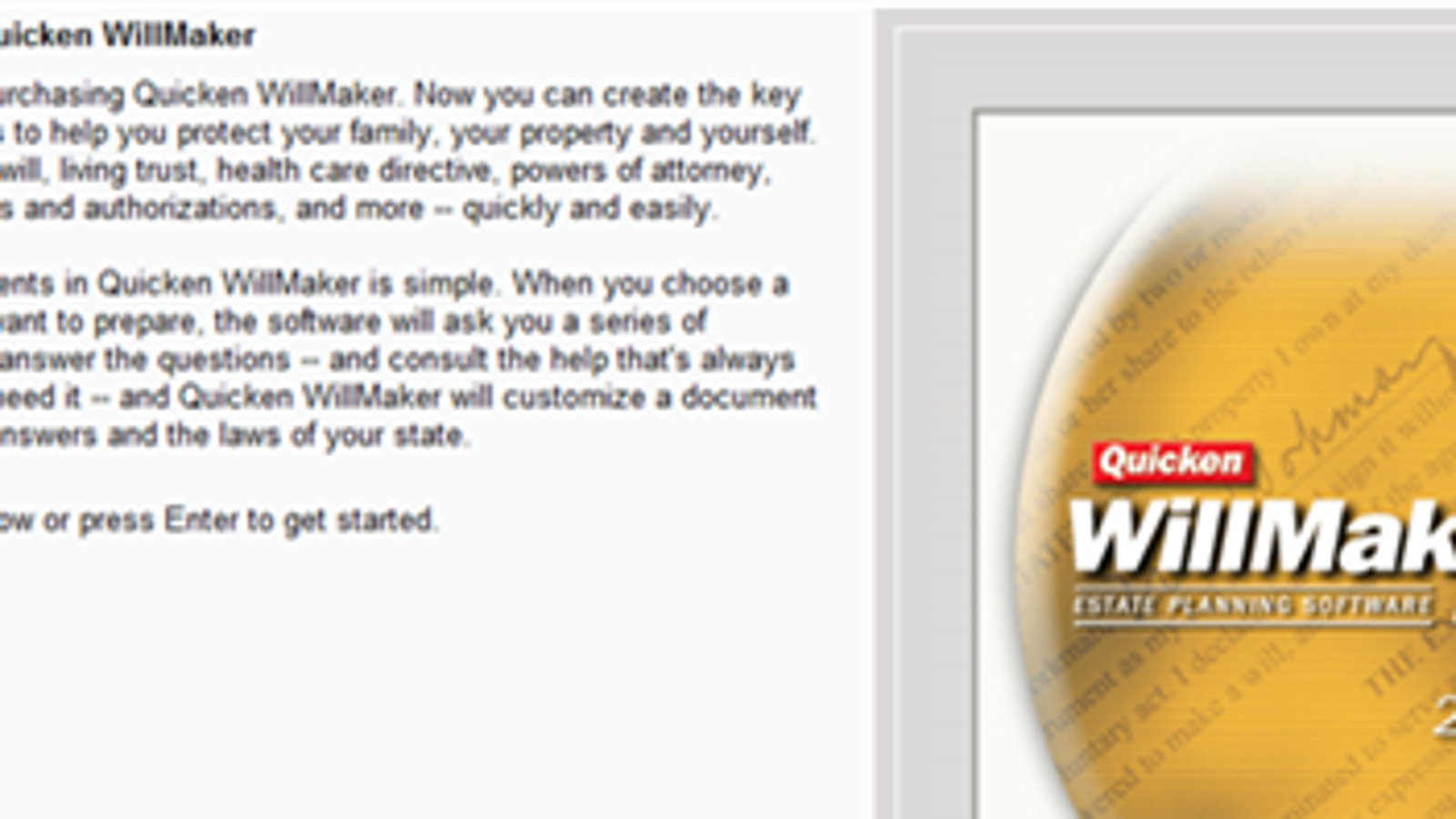 Make Your Own Will with Quicken WillMaker