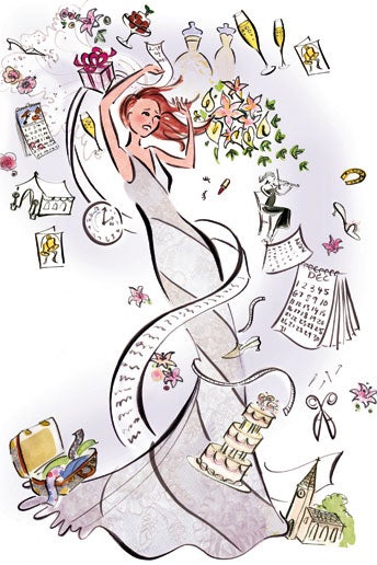 Illustration for article titled Wedding Planning Stress Already