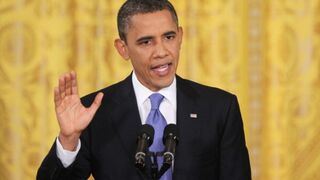 President Obama meets with his job-creation panel. (Getty) 
