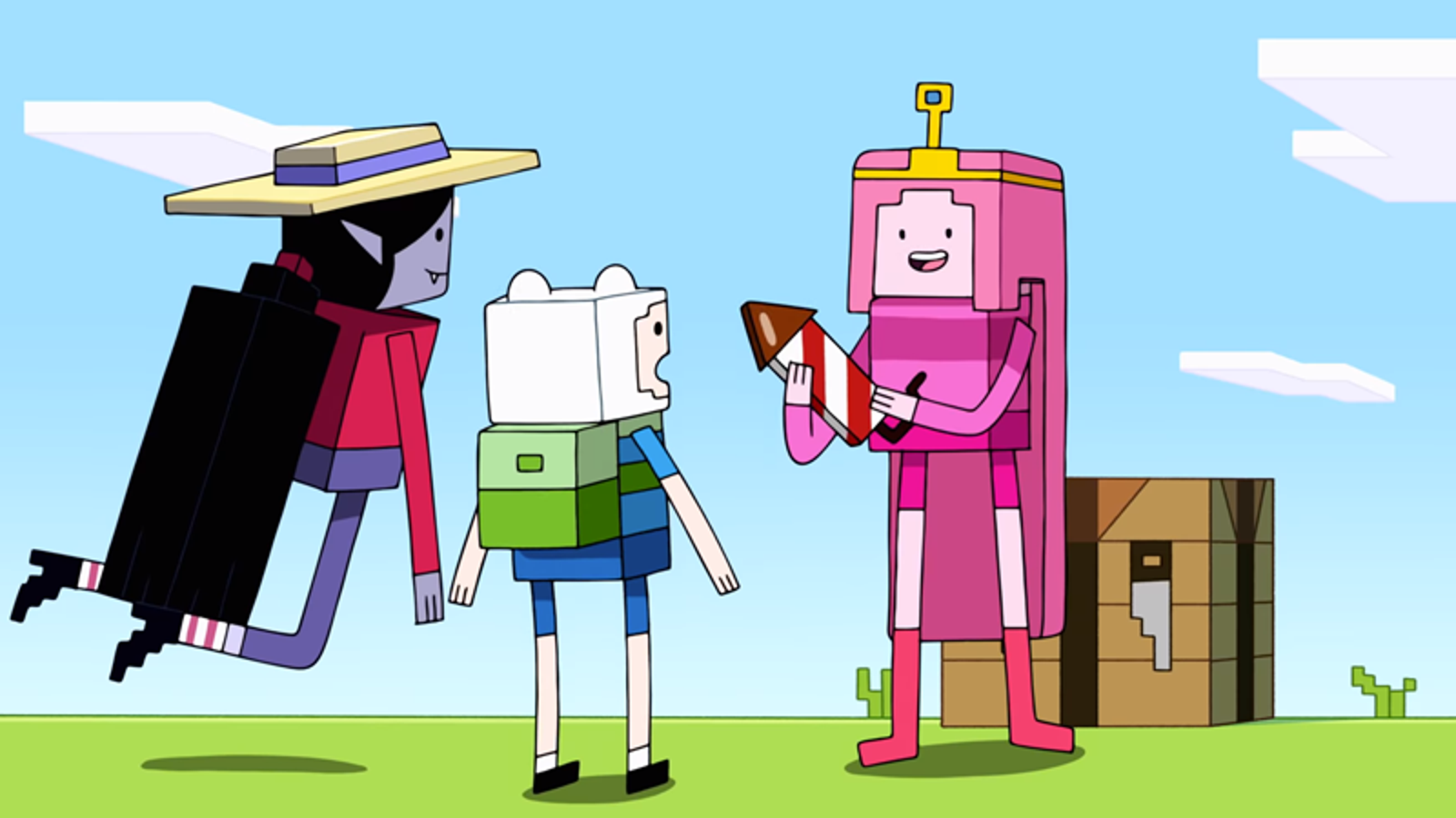 photo of Minecraft Is Coming to Adventure Time for a Very Blocky Episode image