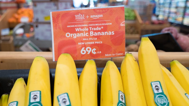 Amazon also recently took over the Whole Foods chain. (Photo via Smith Collection/Gado/Getty Images).