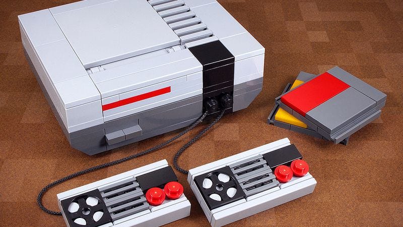 Illustration for article titled Satisfy your inner Master Builder with these snazzy retro Lego kits