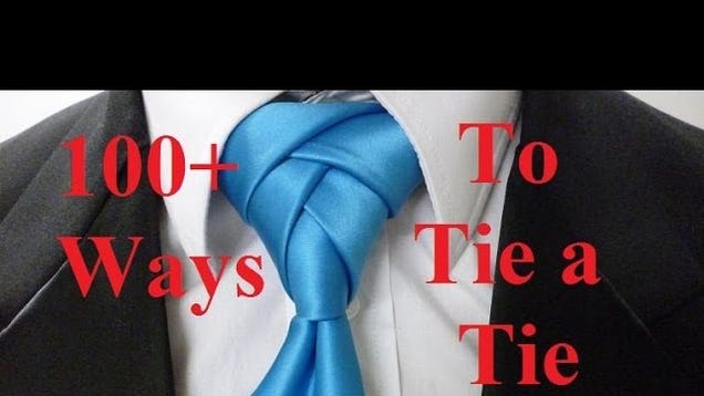 30 Different Ways to Tie a Tie, in Videos and with Knot Ratings