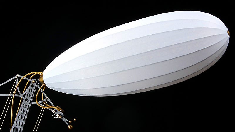 Illustration for article titled Zeppelins Make Their Comeback as Exotic Lighting