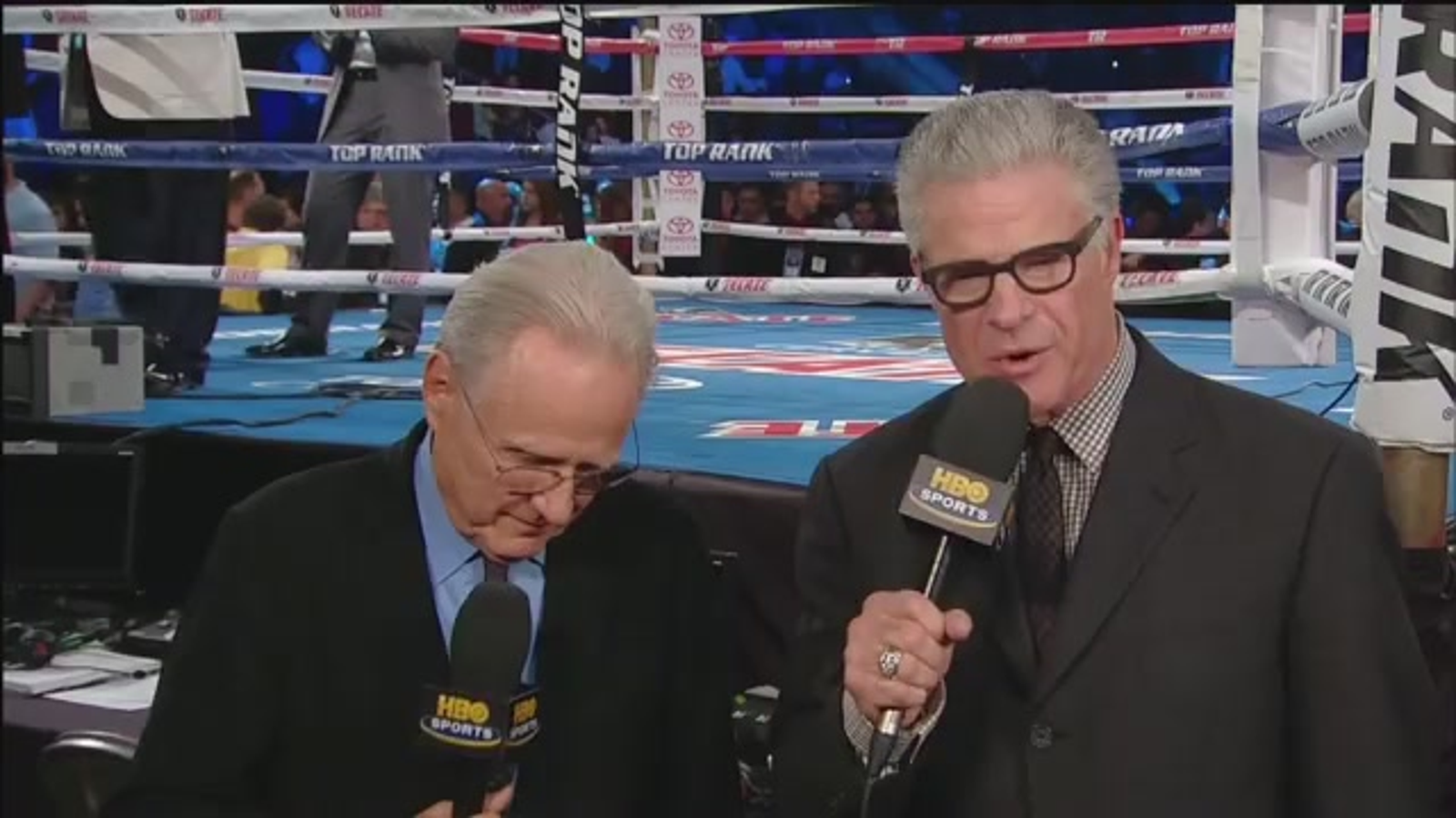 ronald boxing commentator smith holzken