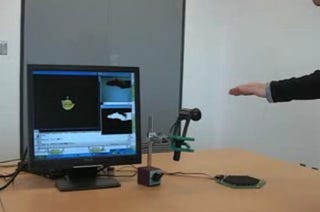 Illustration for article titled Ultrasound Haptic Devices Can Project Tactile Shapes Into Thin Air