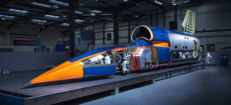 Bloodhound SSC: This 1,000 MPH Rocket Is The World's Most Powerful Car