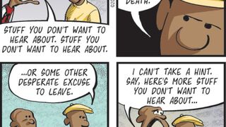 Illustration for article titled Candorville Comic: Excuses