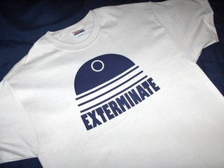 Illustration for article titled Dear Santa: Bring Me This Fashionable Dalek T-Shirt