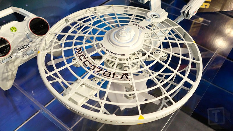 You Don't Need any Starfleet Training to Fly This Star Trek USS Enterprise Drone