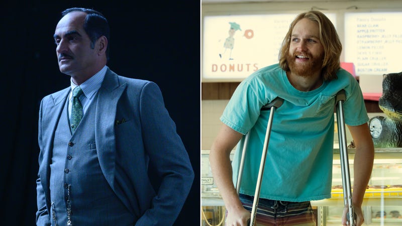 Navid Negahban in Legion and Wyatt Russell in Lodge 49