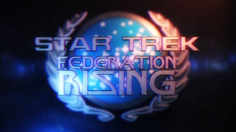Image: Logo for the now defunct Federation Rising from the Star Trek: Horizon Facebook page