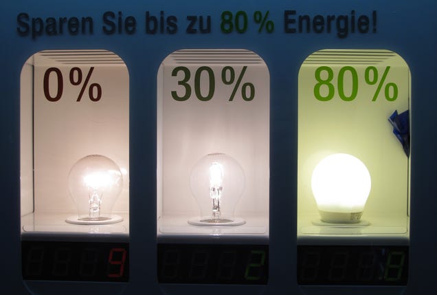 ???? LED lights the way
